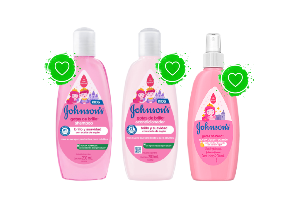 Johnsons Baby Gotitas de Brillo